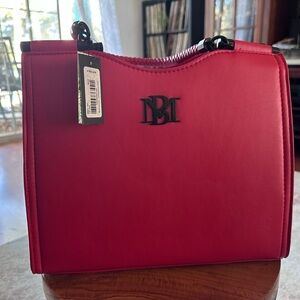 Badgley Mischka Bold Red Shoulder Bag